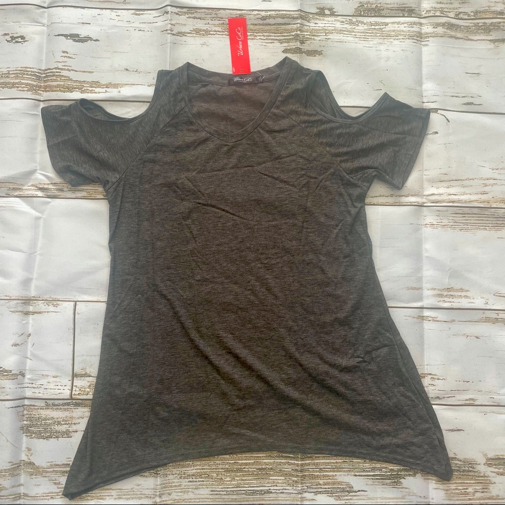 Cold-Shoulder Shirt